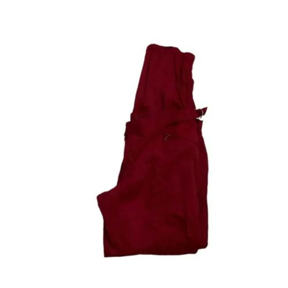 EXPRESS  Woman’s Maroon Jogging Style Pants ‎ Size Large Nylon